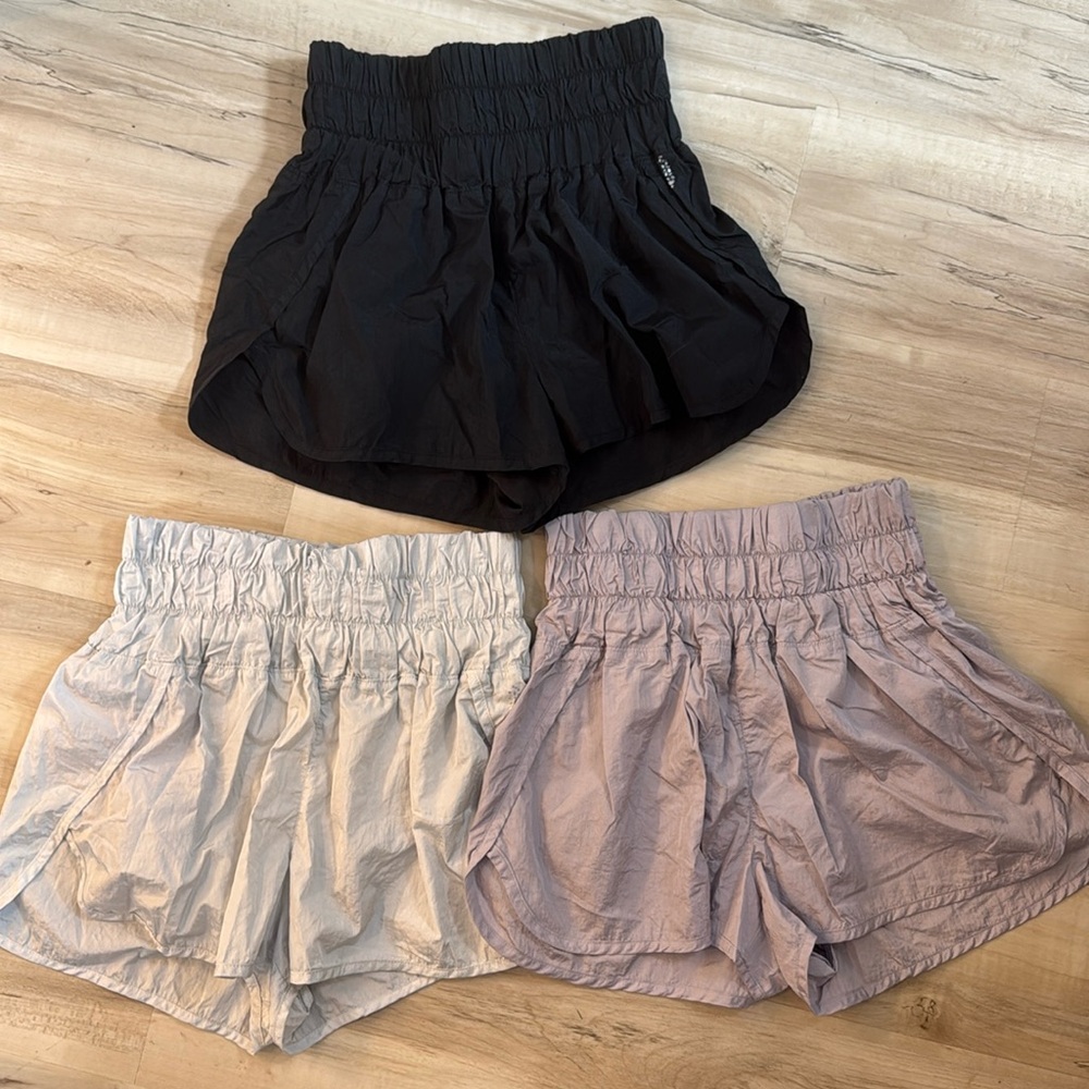 3 pack free people way home shorts